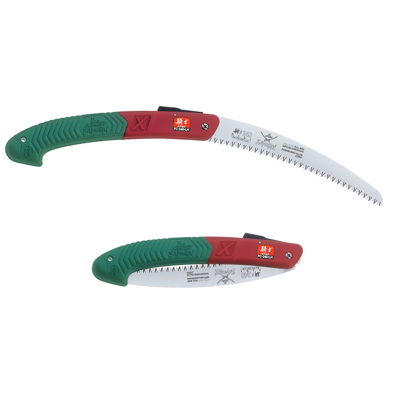 Samurai KISI FC-240-LH / 9 1/2" (24cm) Folding Curved Blade Saw Made in Japan - Image 4
